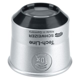 Lupa de ceasornicar Tech-Line, 10x, Ø 22.8mm, SCHWEIZER