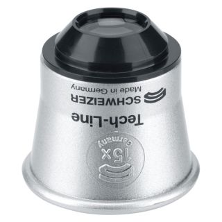 Lupa de ceasornicar Tech-Line, 15x, Ø 16.3mm, SCHWEIZER