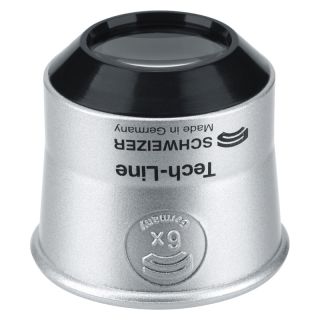 Lupa de ceasornicar Tech-Line, 6x, Ø 22.8mm, SCHWEIZER