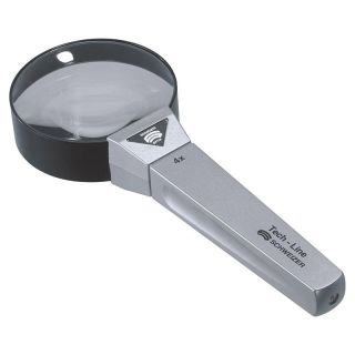 Lupa de mana Tech-Line, Ø 65mm, 4x, SCHWEIZER