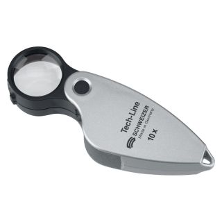 Lupa pliabila Tech-Line, 10.0x, Ø 22.8mm, SCHWEIZER