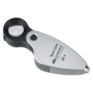 Lupa pliabila Tech-Line, 20.0x, Ø 16.3mm, SCHWEIZER