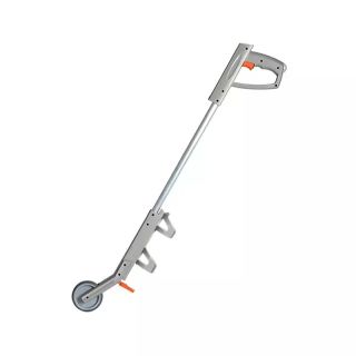 Tija cu pistol de marcare, din PVC, cu o roata