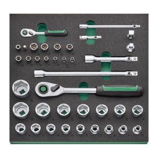 Modul set chei tubulare, antrenor, TCS 1 821/38, 38 piese, 96830264, STAHLWILLE