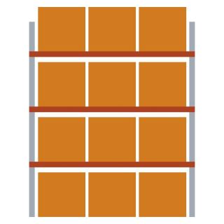 Raft pentru paleti Meta MULTIPAL 500kg 4400x1100x2700mm 4 polite