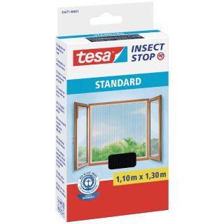 Plasa anti insecte tesa, pentru ferestre, standard, 1.3 m x 1.5 m, alb, TESA