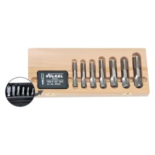 Set tarozi cu antrenare tip bit, HexTap, M3 - M20, 11 buc, 48601, VOLKEL