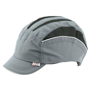 Sapca de protectie Neo, cozoroc scurt 40mm, gri argintiu, VOSS