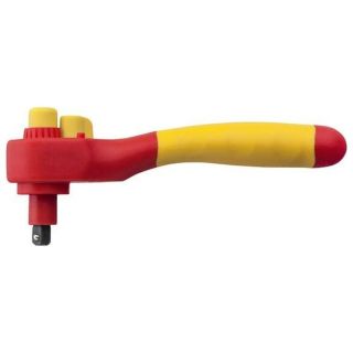 Antrenor cu clichet reversibil Wiha 43053, VDE, 1/2", 250mm