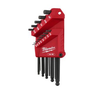 Set chei hexagonale in L Milwaukee, 0.05-3/8", 13 piese
