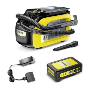 Aspirator de curatat cu injectie-extractie Karcher SE 3-18 Compact, 18V, cu acumulator