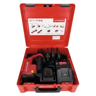 Dispozitiv de presat Rothenberger Romax Compact III cu bacuri de presare SV15-22-28, 2Ah