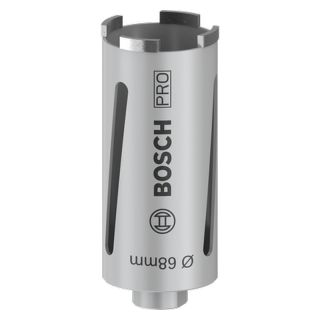 Carota diamantata Bosch PRO Core Cutter Dry, prindere G 1/2", 68x150mm