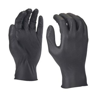 Manusi unica folosinta Milwaukee GRIP, negru, mas. 8/M, 50 bucati