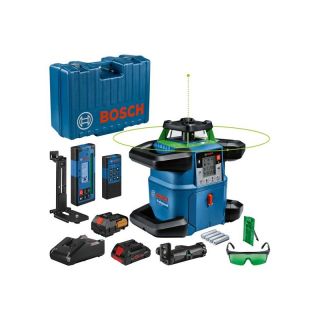 Nivela laser rotativa Bosch GRL 650 CHVG, laser verde, 70/650m