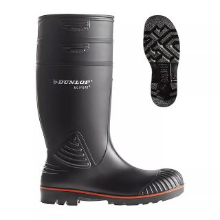 Cizme Dunlop ACIFORT, S5, negru, mas. 43