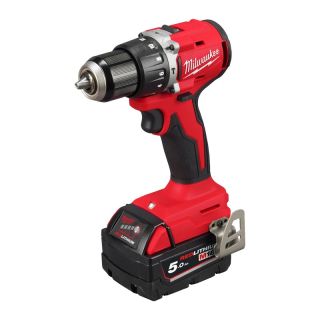 Masina de gaurit si insurubat cu percutie Milwaukee M18 BLPDRC-502C, cu acumulator