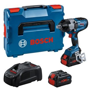 Masina de insurubat cu impact BOSCH GDS 18V-1600 HC, 18V, cu acumulator
