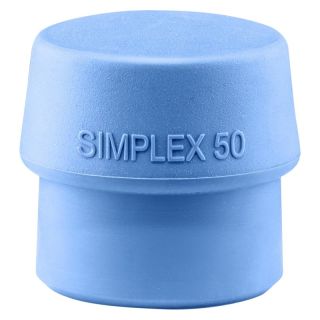 Cap de rezerva Halder Simplex TPE moale albastru 50 mm