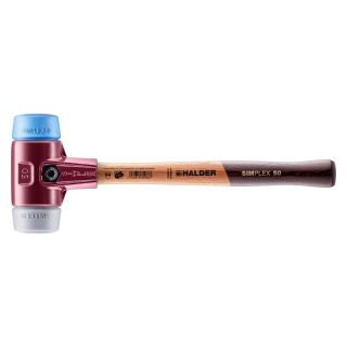 Ciocan Halder Simplex TPE moale TPE mediu carcasa din fonta 50 mm