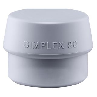 Cap de rezerva Halder Simplex TPE mediu gri 80 mm