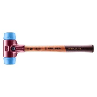 Ciocan Halder Simplex TPE moale carcasa din fonta si coada din lemn de inalta calitate 40 mm