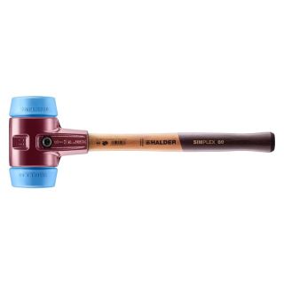 Ciocan Halder Simplex TPE moale carcasa din fonta si coada din lemn de inalta calitate 80 mm