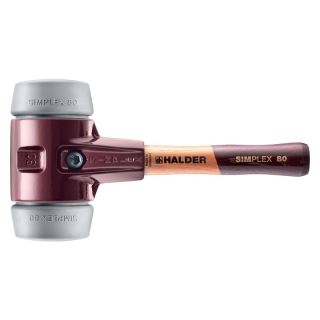 Ciocan Halder Simplex TPE mediu carcasa din fonta 80 mm
