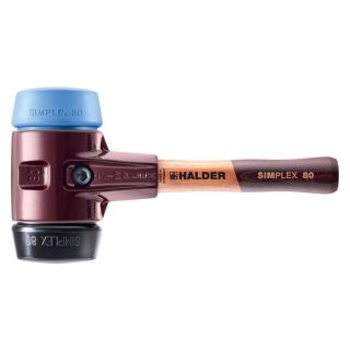 Ciocan Halder Simplex TPE mediu carcasa din fonta 80 mm