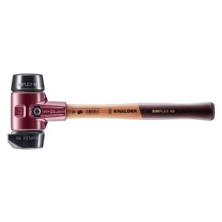 Ciocan Halder Simplex cauciuc compozit carcasa din fonta 60 mm