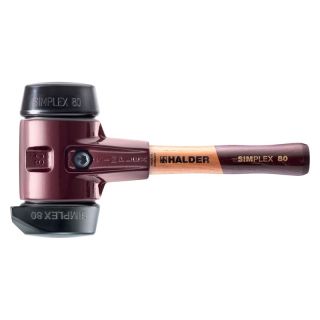 Ciocan Halder Simplex cauciuc compozit carcasa din fonta 80 mm