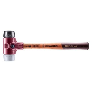 Ciocan Halder Simplex TPE mediu cauciuc compozit carcasa din fonta 40 mm