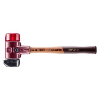 Ciocan Halder Simplex cauciuc compozit plastic cu picior sustinere carcasa din fonta 60 mm