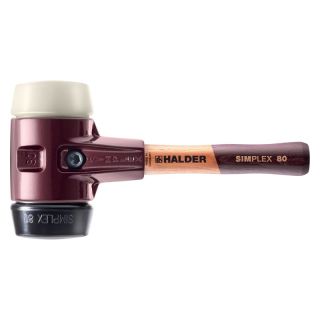 Ciocan Halder Simplex cauciuc compozit nylon carcasa din fonta coada scurta 80 mm