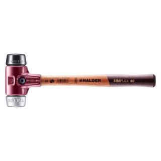 Ciocan Halder Simplex cauciuc compozit metal moale carcasa din fonta 40 mm