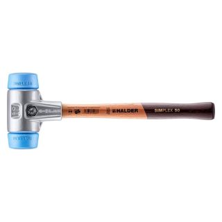 Ciocan Halder Simplex TPE moale carcasa din aluminiu si coada din lemn de inalta calitate 50 mm