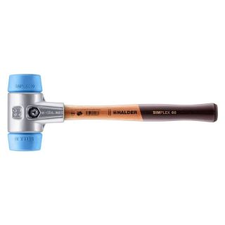 Ciocan Halder Simplex TPE moale carcasa din aluminiu si coada din lemn de inalta calitate 60 mm