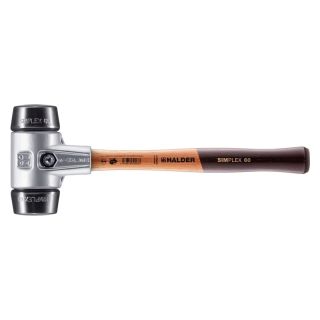 Ciocan Halder Simplex cauciuc compozit carcasa din aluminiu 60 mm