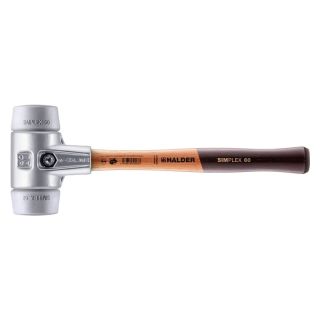 Ciocan Halder Simplex TPE mediu carcasa din aluminiu 60 mm