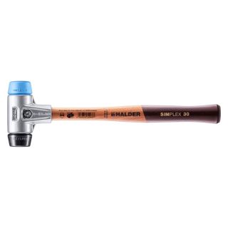 Ciocan Halder Simplex TPE moale cauciuc compozit carcasa din aluminiu 30 mm