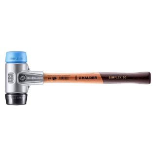 Ciocan Halder Simplex TPE moale cauciuc compozit carcasa din aluminiu 50 mm