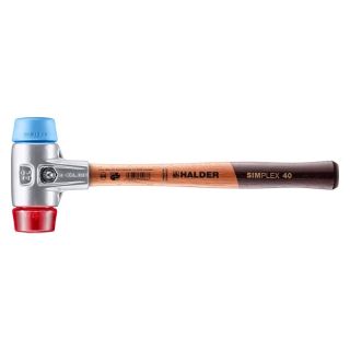 Ciocan Halder Simplex TPE moale plastic carcasa din aluminiu 40 mm