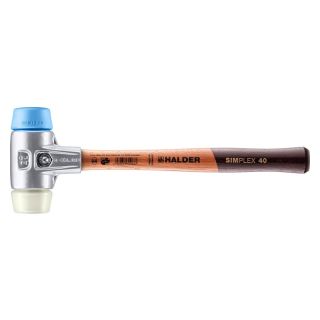 Ciocan Halder Simplex TPE moale nylon carcasa din aluminiu 40 mm