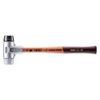 Ciocan Halder Simplex cauciuc compozit TPE mediu carcasa din aluminiu 30 mm