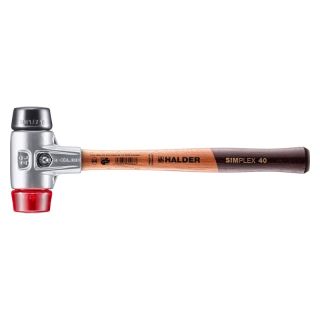 Ciocan Halder Simplex cauciuc compozit plastic carcasa din aluminiu 40 mm