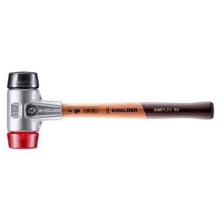 Ciocan Halder Simplex cauciuc compozit plastic carcasa din aluminiu 50 mm