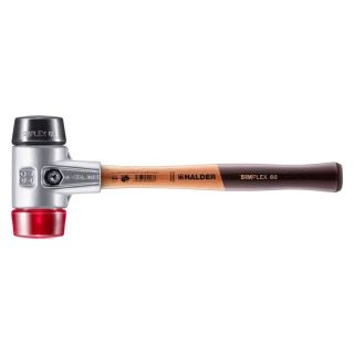 Ciocan Halder Simplex cauciuc compozit plastic carcasa din aluminiu 60 mm
