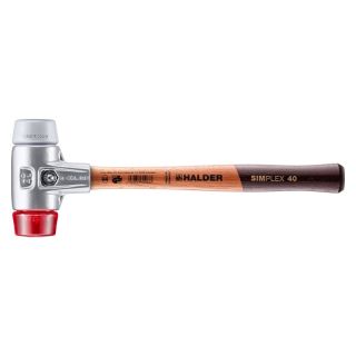 Ciocan Halder Simplex TPE mediu plastic carcasa din aluminiu 40 mm