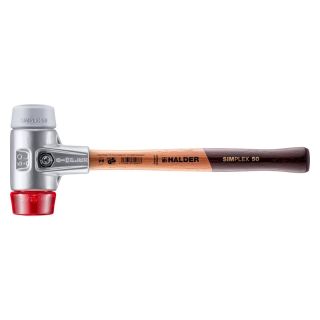 Ciocan Halder Simplex TPE mediu plastic carcasa din aluminiu 50 mm