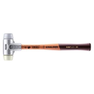 Ciocan Halder Simplex TPE mediu nylon carcasa din aluminiu 30 mm